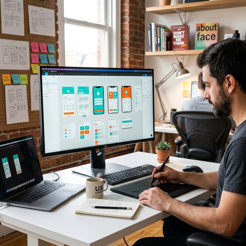 Premium UI/UX Design Background